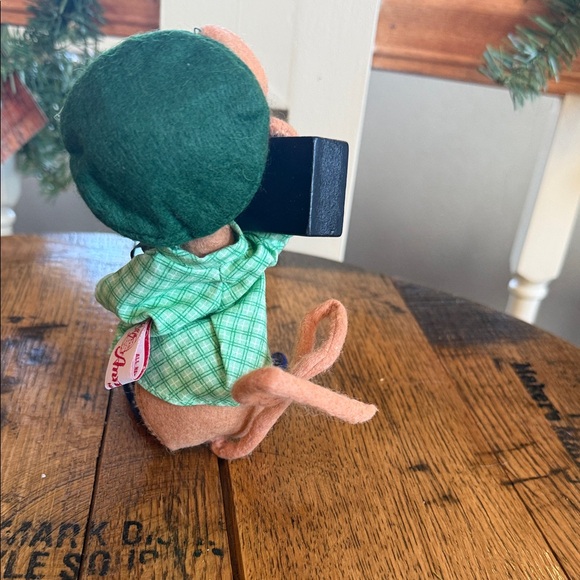Adorable Vintage Camera Man Mouse 1991 Annalee - Picture 3 of 7